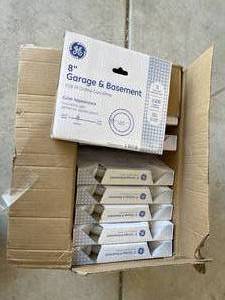 lot 44 image: GE 8 Inch Garage & Basement FC12 T9 Circline Bulbs 5 year life 1100 lumens