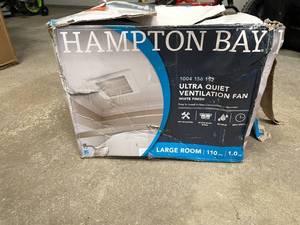 lot 72 image: 110 CFM Ceiling Mount Roomside Installation Quick Connect Bathroom Exhaust Fan, ENERGY STAR by Hampton Bay
