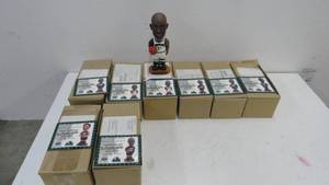 8- Timberwolves Bobble heads