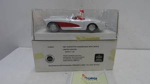 2- Amoco 1957 Corvette Convertible with Santa