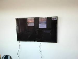 lot 21 image: Samsung 54 Flat Screen TV