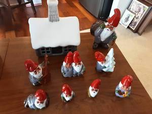 lot 145 image: Rolf Berg Sweden Gnomes & Log Home