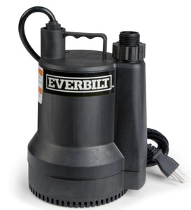 lot 905 image: Everbilt 16 HP Plastic Submersible Utility Pump SUP54-HD