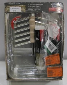 lot 910 image: Painting Set - Painters tray, Rollers, Handle
