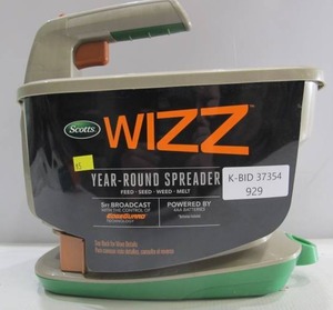 lot 929 image: Scotts Wizz Garden Seed Salt Spreader