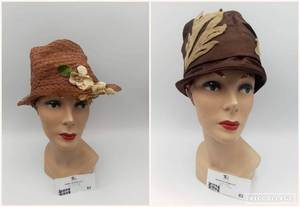 1920s30s Antique Cloche Hats (Valued  $160)