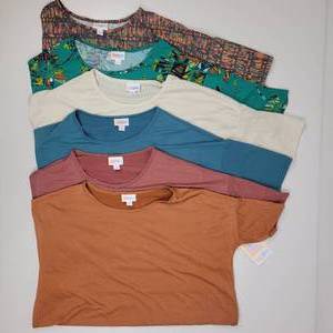 NEW 6 Small LulaRoe Irma Shirts NEW WITH TAGS