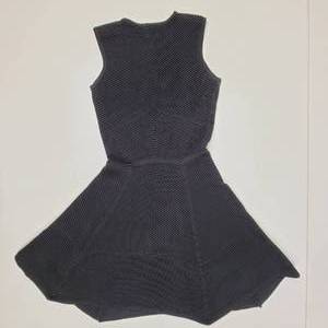 1 Torn by Ronny Kobo Black Chevron Ribbed Dress Size SmallNEW