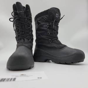 His and Hers Boot Collection-(1) Mens Size 11 Ozark Trails Snow Boot, (1) Womens Size 8 Baretraps Boots