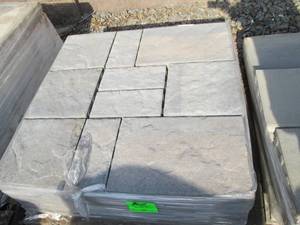 Approx 60 square feet Blu 45 mm Sla...