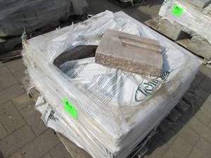 Assorted Techo bloc wall...