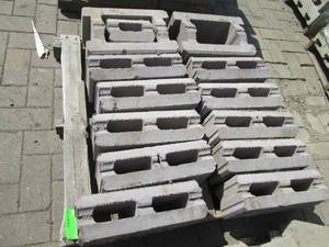 2 AB fence post blocks and 10 fen...