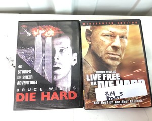 lot 2314 image: Die Hard DVDs