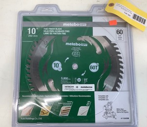 lot 151 image: Metabo HPT 10 blade
