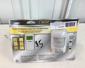 lot 349 image: TimerMotion sensor Switch