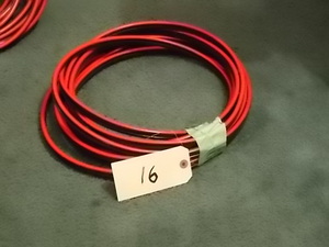 lot 16 image: 30 foot 6 guage dual wire used for ...