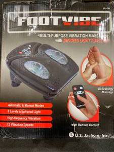 lot 60 image: Footvibe vibrating foot massager wi...