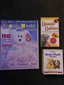 lot 67 image: 4 Beanie Baby Books...