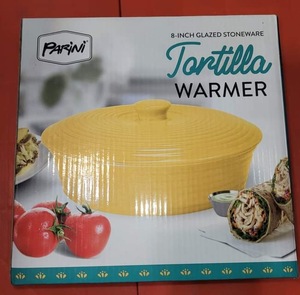 lot 71 image: Brand New Parini Tortilla warmer & ...