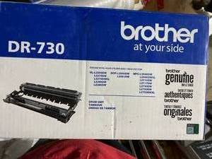 lot 73 image: Brother DR-730 toner drum brand new...