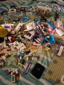 lot 74 image: Legos lot has an airplane and some ...