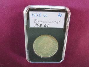 lot 1 image: 1878 CC Carson City Morgan Dollar B...