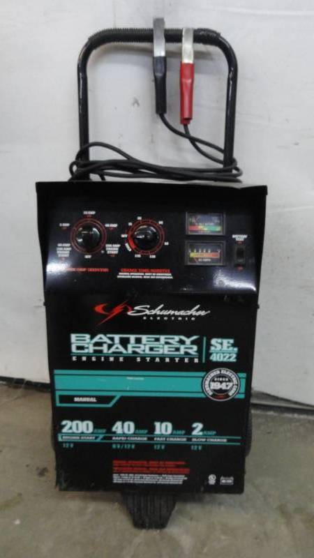 Schumacher Battery Charger SE 4022 | Spring Downsizing Auction #813 | K-BID