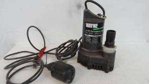 lot 22 image: Wayne Sump Pump 13 HP