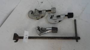 lot 62 image: Plumbing CuttersWrench