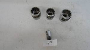 lot 79 image: 3 - 34 Sockets