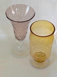 lot 11 image: Two Artist Signed Art Glass Items
