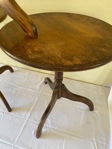 lot 45 image: Three Vintage Accent Tables