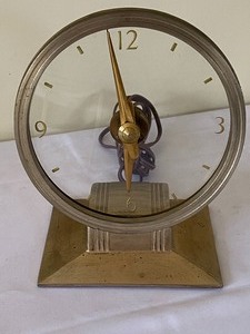 lot 165 image: Vintage Golden Visonette Model 80 Clock