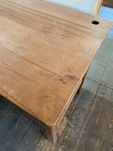 lot 227 image: Birch School Desk
