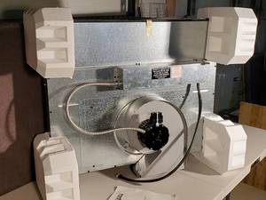 lot 235 image: Open Item, Never Installed Caldera Downdraft Ventilation System Model 36-2.75