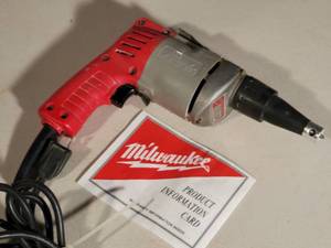 lot 245 image: Drywall Screw Gun by Milwaukee Tool