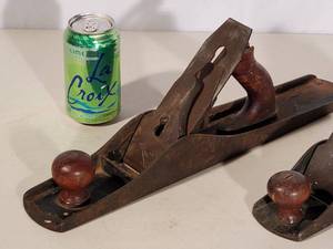 lot 247 image: (2) Vintage Hand Wood Planers