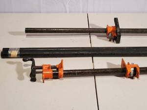 lot 265 image: Wood Working Pipe Clamps