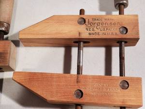 lot 267 image: (2) Woodworking Clamps Lot