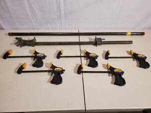 lot 270 image: (6) Woodworking Clamps Lot