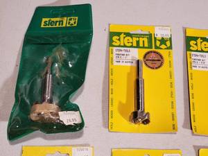 lot 277 image: (8) Forstner Stern Woodworking Bits