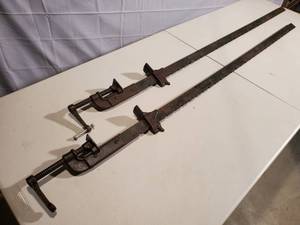 lot 280 image: (2) Woodworking Clamps Lot