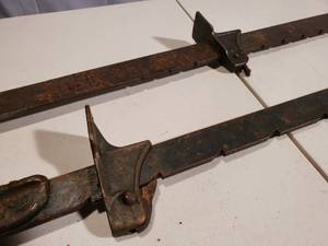 lot 283 image: (2) Woodworking Clamps Lot