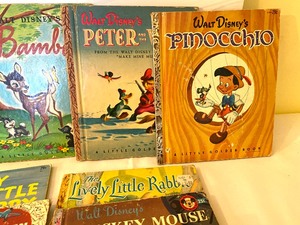 lot 371 image: Vintage Childrens  Golden Books