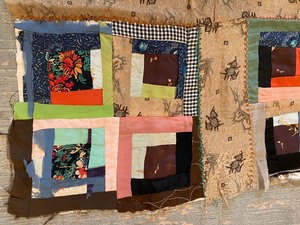 lot 377 image: Vintage Quilt Piece
