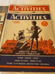 lot 388 image: Vintage Childrens Magazines Boys Life & Childrens Activities and Scouting