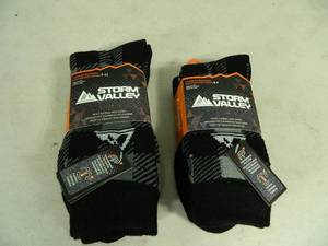 lot 16 image: 2 New Packs of Storm Valley Socks