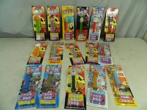 lot 54 image: 16 New Assorted Pez Dispensers with Candy