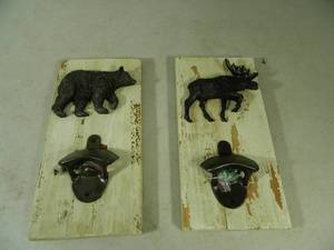 lot 82 image: 2 New Animal Themed Bottles Openers