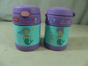 lot 106 image: 2 New Thermos Mermaid FunTainers